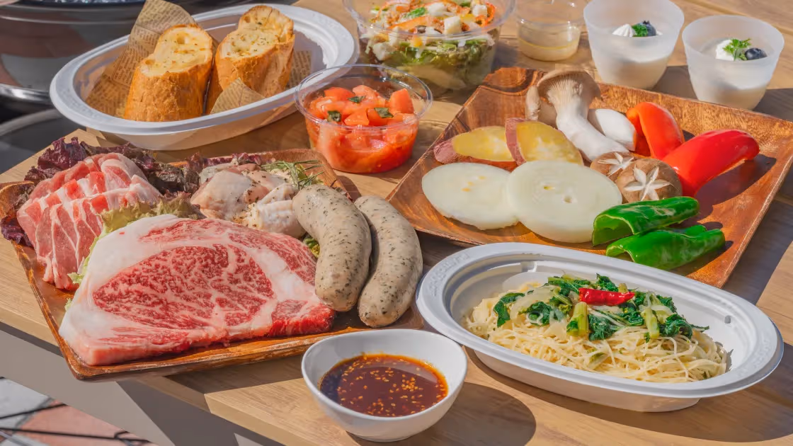 富士山一望BBQ