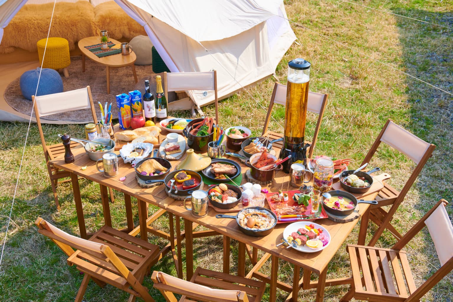 シェフがプロデュースしたBBQメニュー