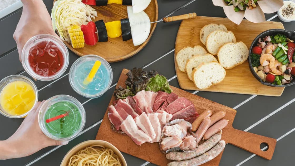 ご当地食材のBBQ