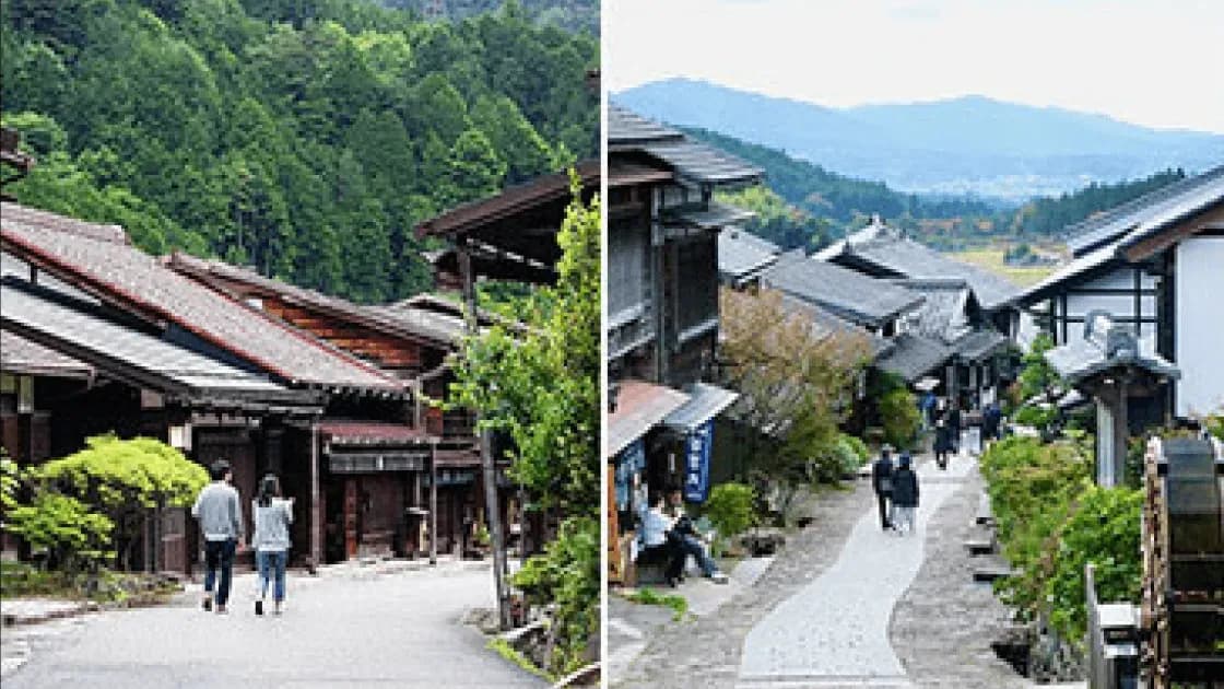 妻籠宿・馬籠宿