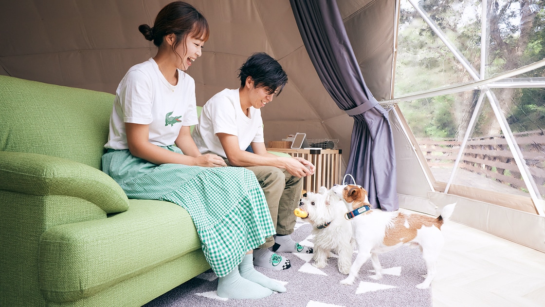 まるのもり -Glamping with Dog- - Slide 2
