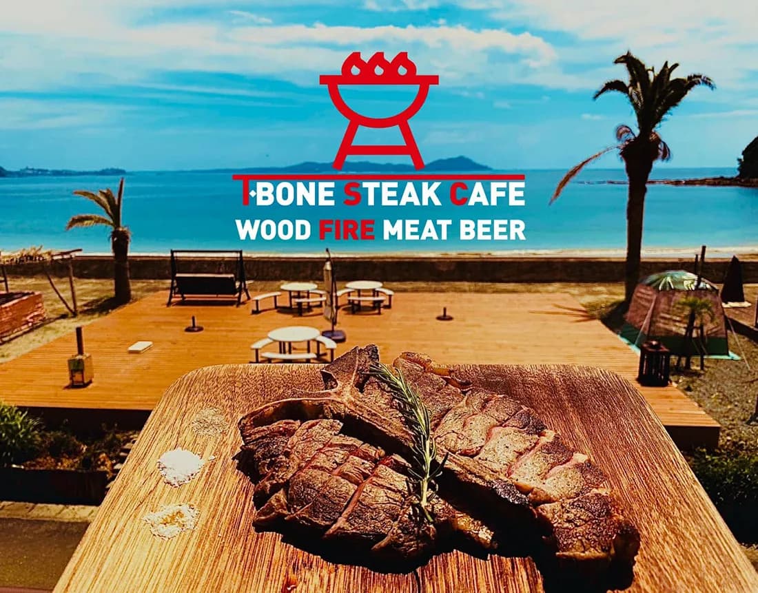 海を眺めながら本場アメリカンBBQ!