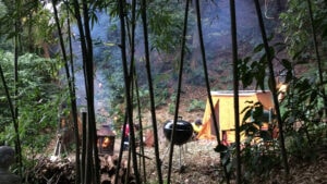 Nature Healing Lounge THE OUT – バンブー焚火 - Image 5