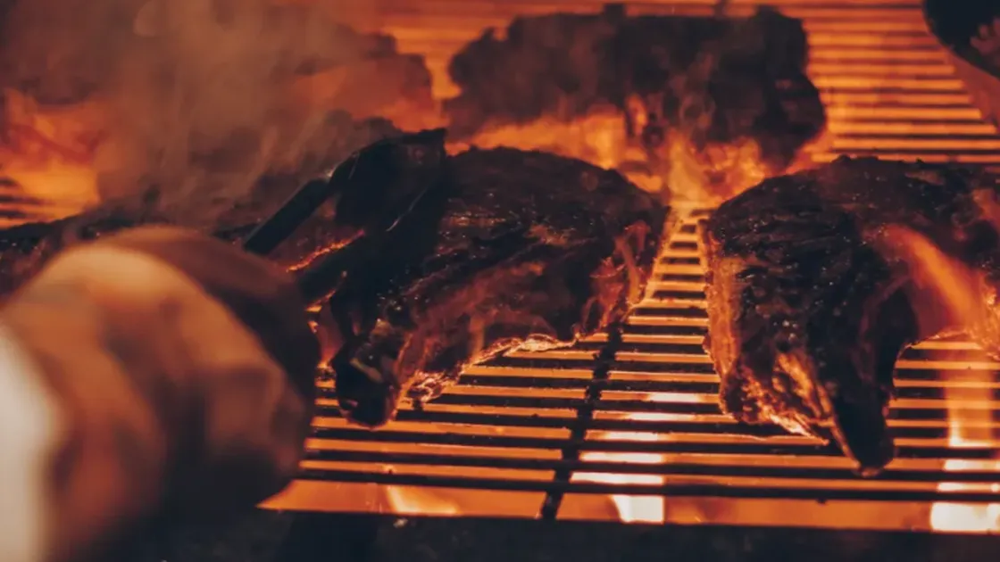 海を見ながらBBQ