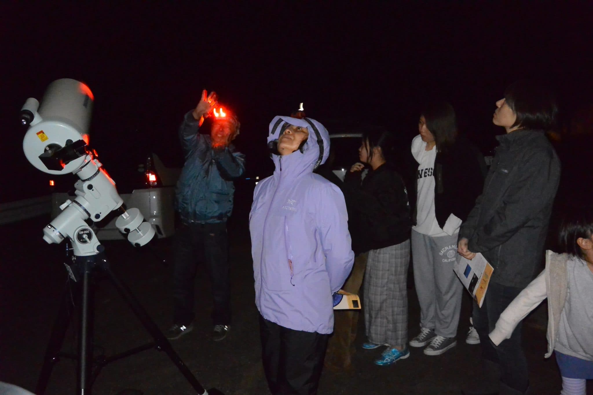 星空天体観測(施設内)