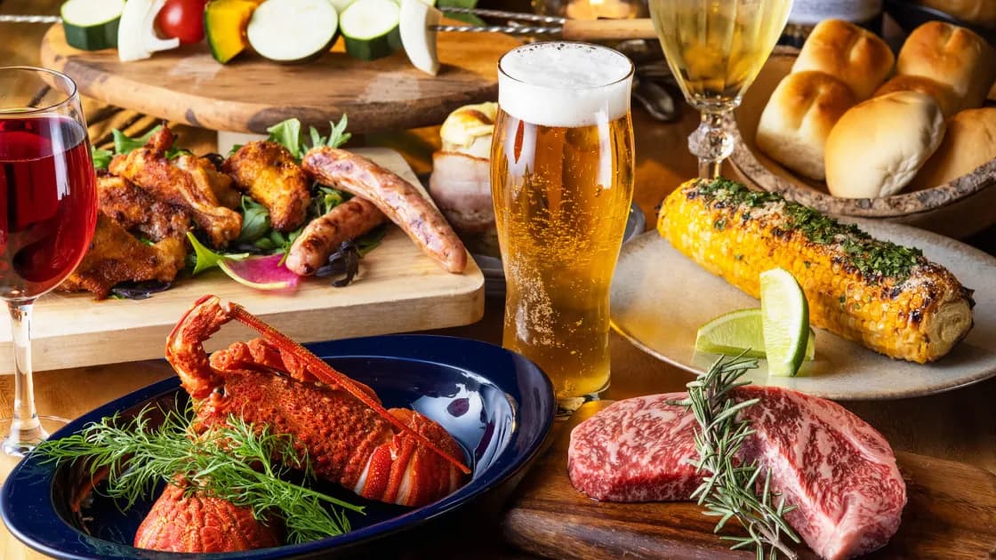 まるで映画のような高級フレンチBBQ