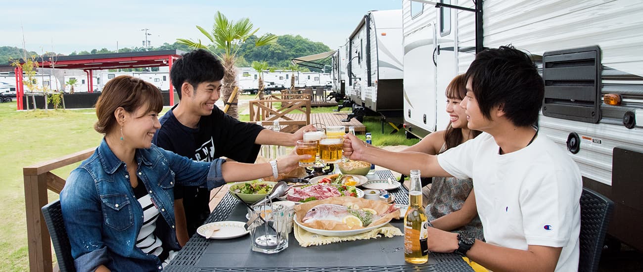 海鮮BBQや熊本和牛を楽しめるBBQ