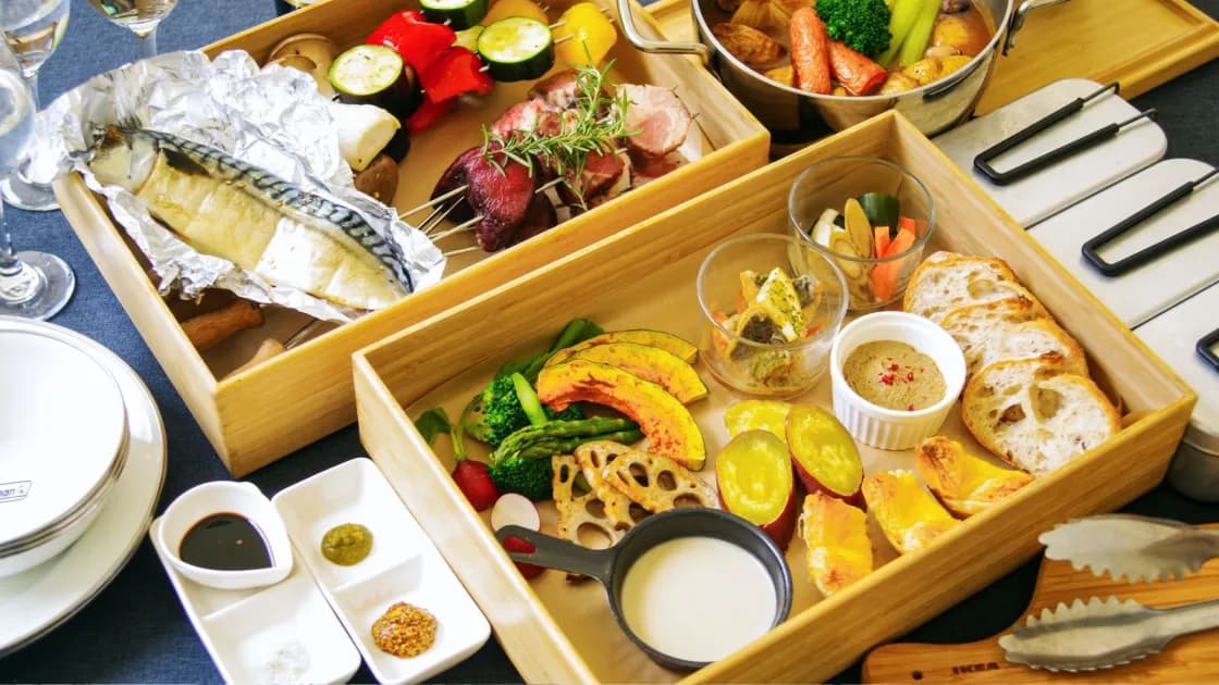 地産地消のお食事